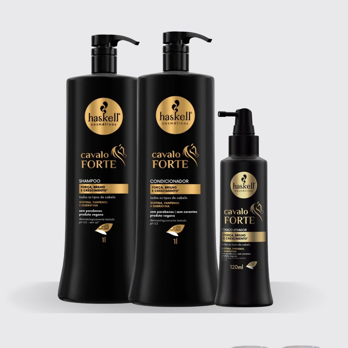 Kit Haskell Cavalo Forte Duo e Tonico 120 g