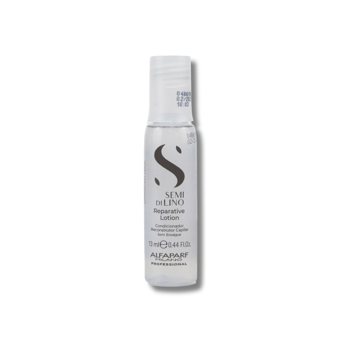 Ampola Alfaparf Semi di Lino Reconstrução Capilar Reparative Lotion 13 ml
