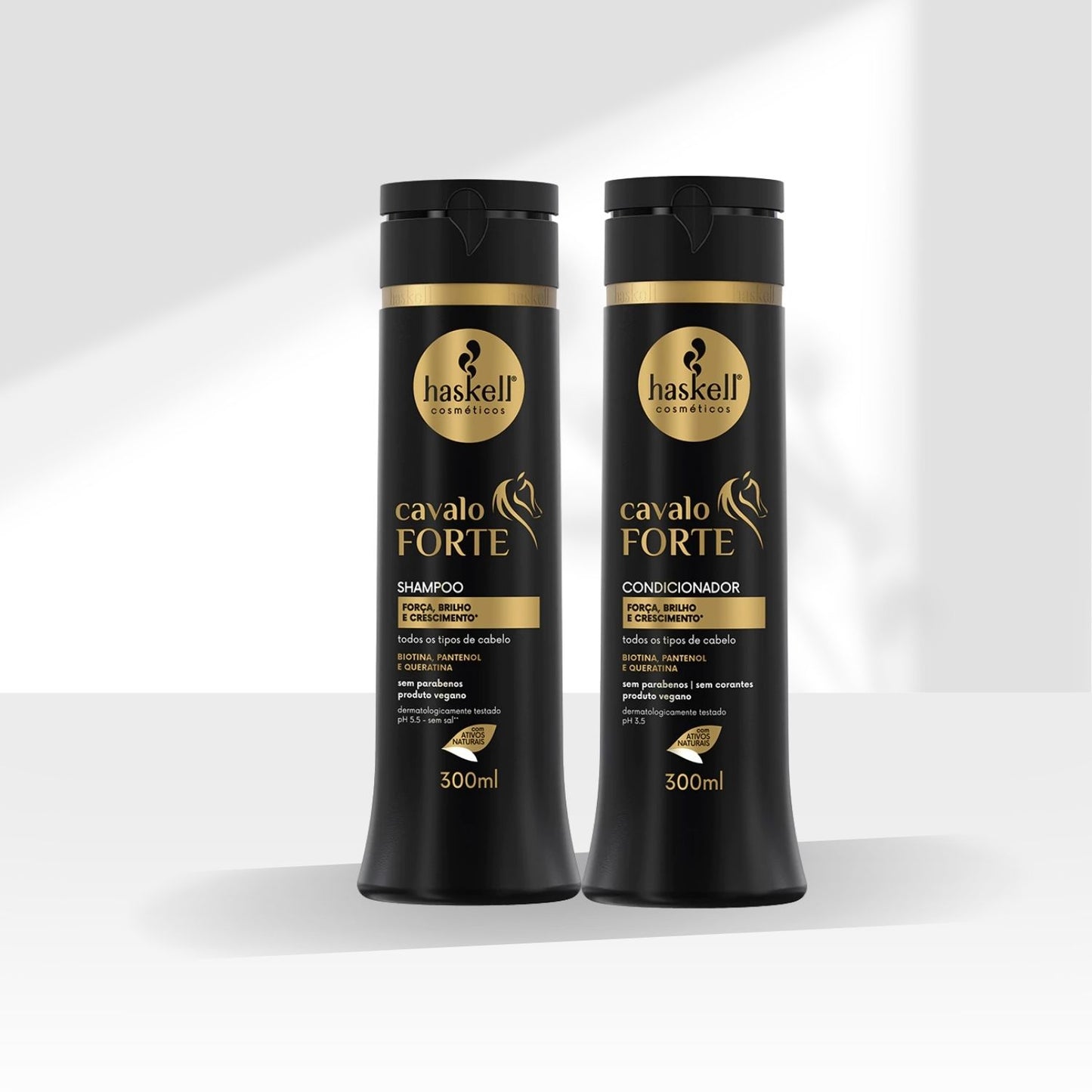 Kit Haskell Cavalo Forte Shampoo e Condicionador 300ml