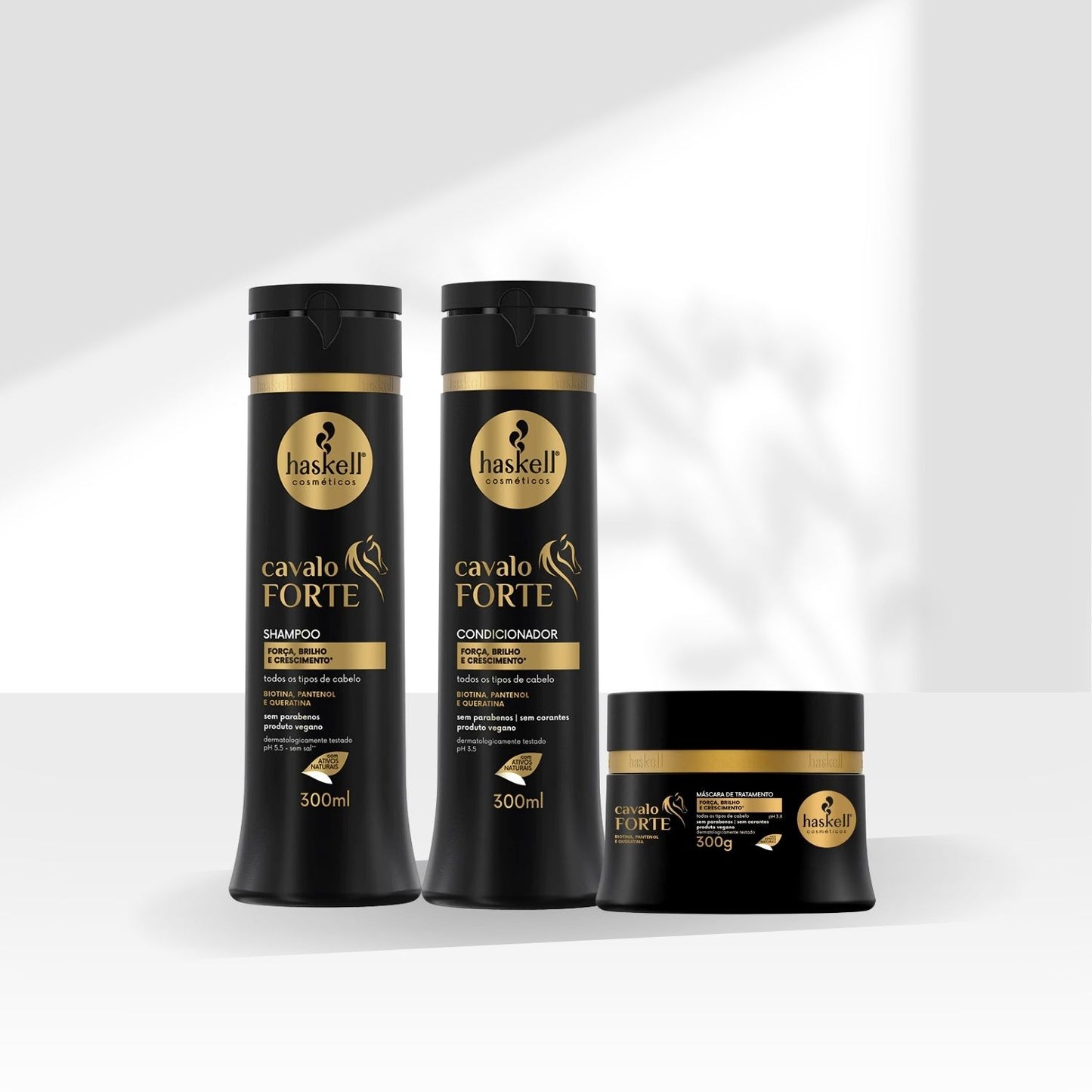 Kit Haskell Cavalo Forte Duo e Máscara 300 g