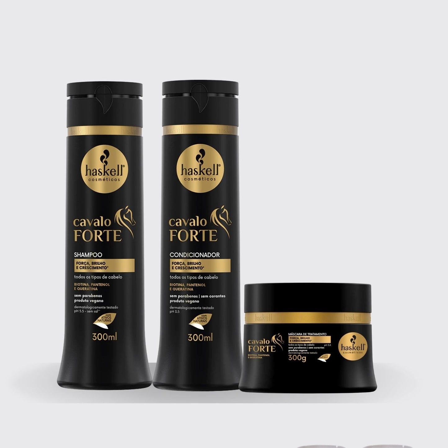 Kit Haskell Cavalo Forte Duo e Máscara 300 g