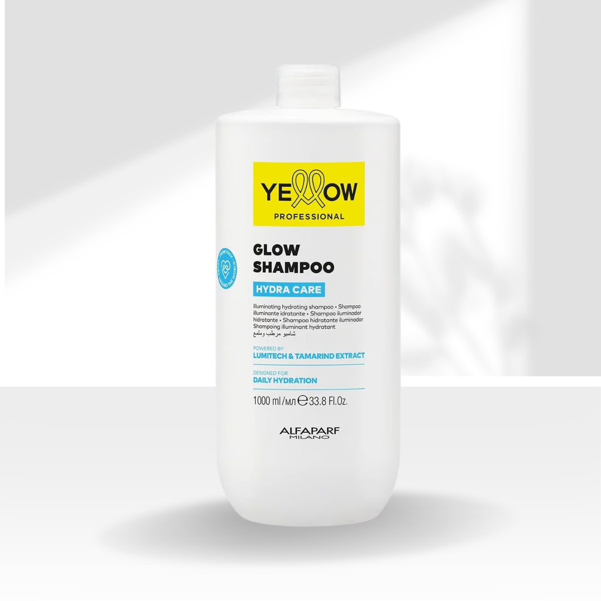 Shampoo Yellow Hydra Care Glow Hidratante Capilar 1 L