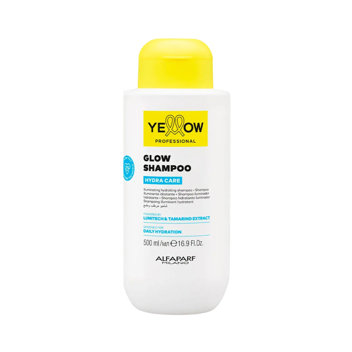 Shampoo Yellow Hydra Care Glow Hidratante Capilar 500 ML