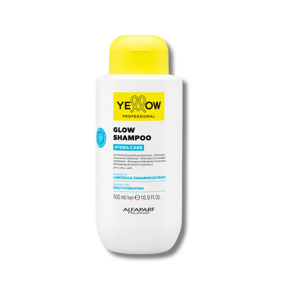 Shampoo Yellow Hydra Care Glow Hidratante Capilar 500 ML