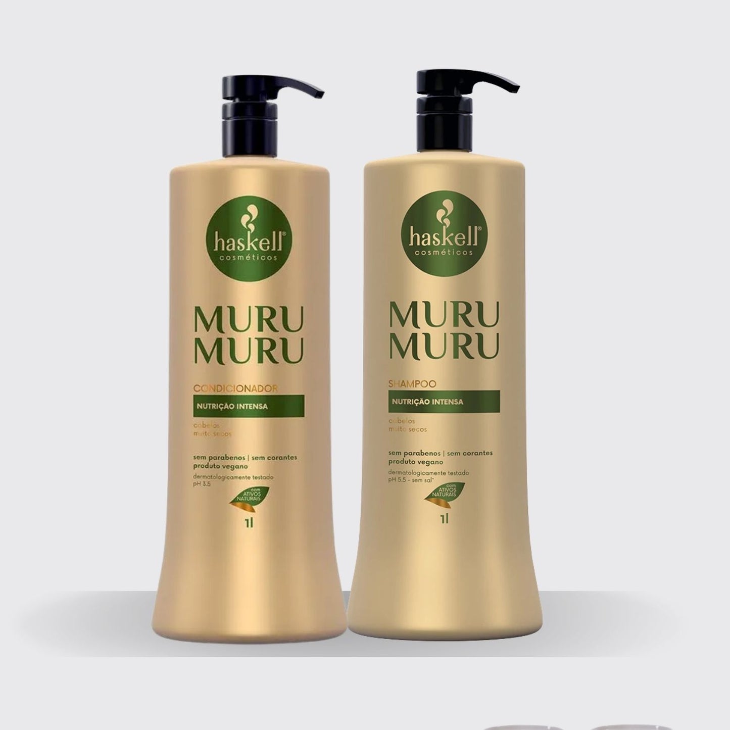 Kit Haskell Muru Muru Shampoo e Condicionador 1000ml