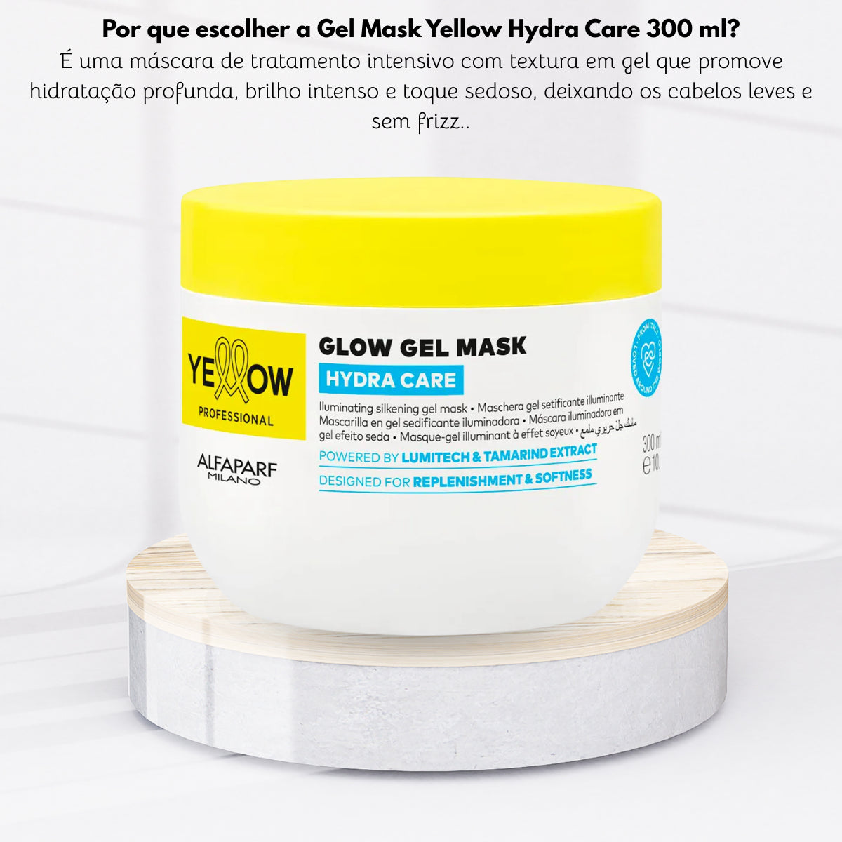 Máscara Yellow Hydra Care Glow Gel Mask 300 ml