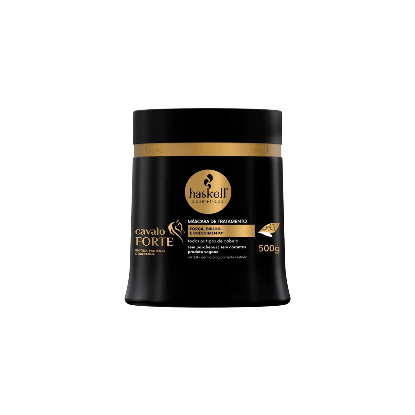 Máscara Tratamento Haskell Cavalo Forte Fortalecimento 500 g