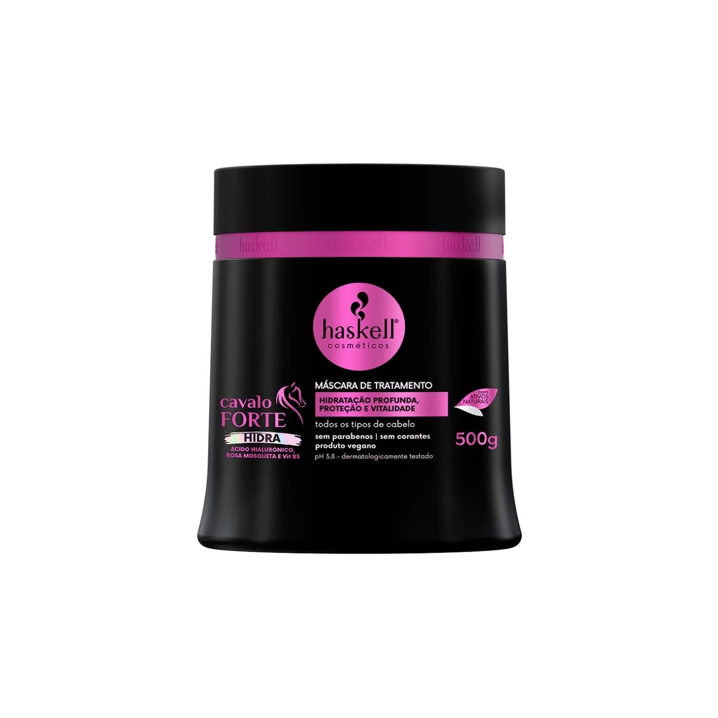 Máscara Haskell Cavalo Forte Hidra Hidratação Força 500 g