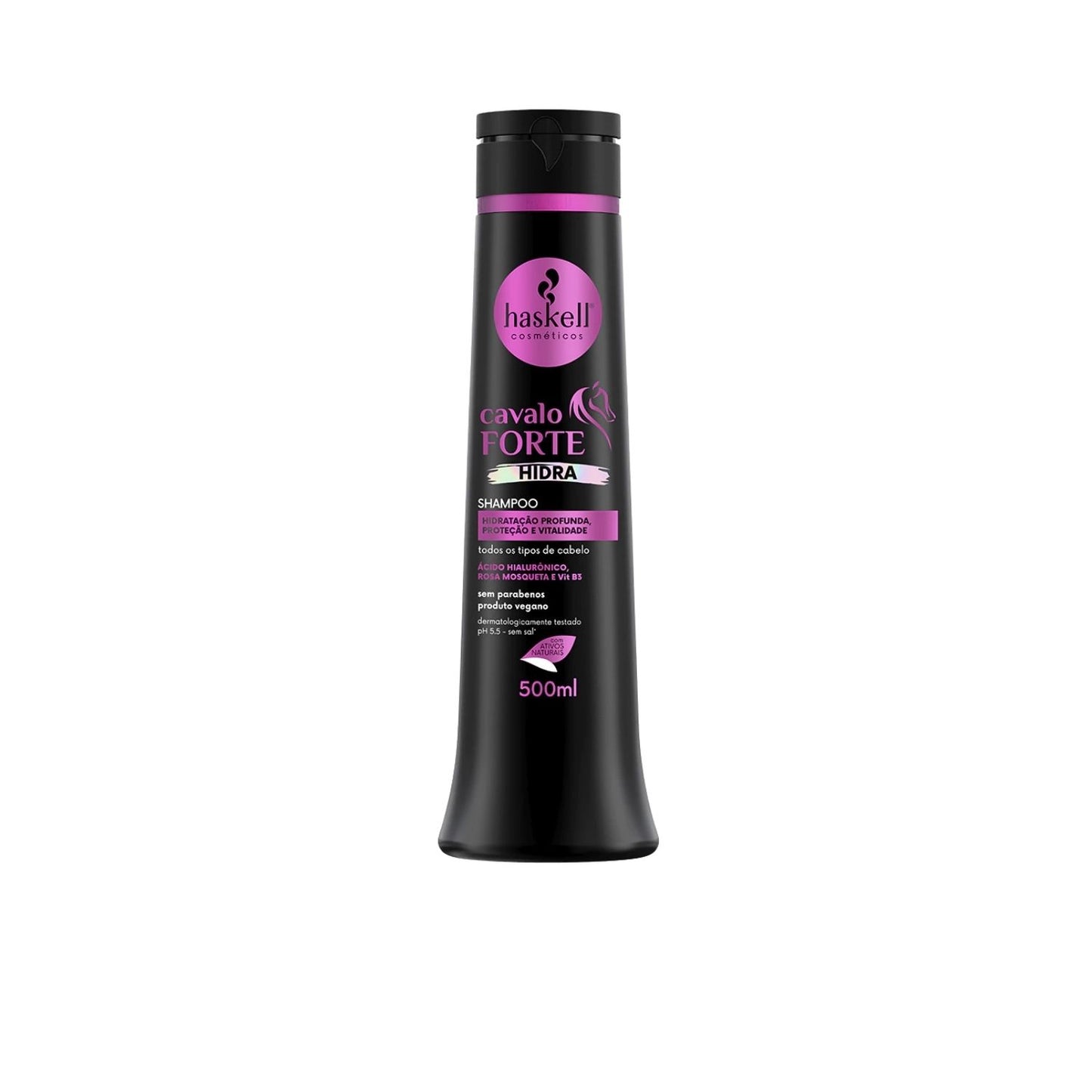 Shampoo Haskell Cavalo Forte Hidra Hidratação Força 500 ml