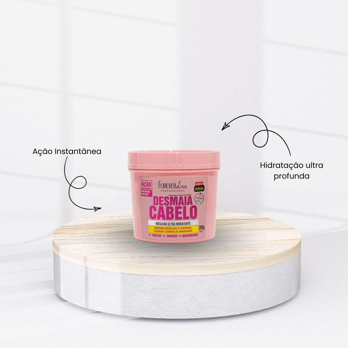 Máscara Capilar Forever Liss Desmaia Cabelo 200 g