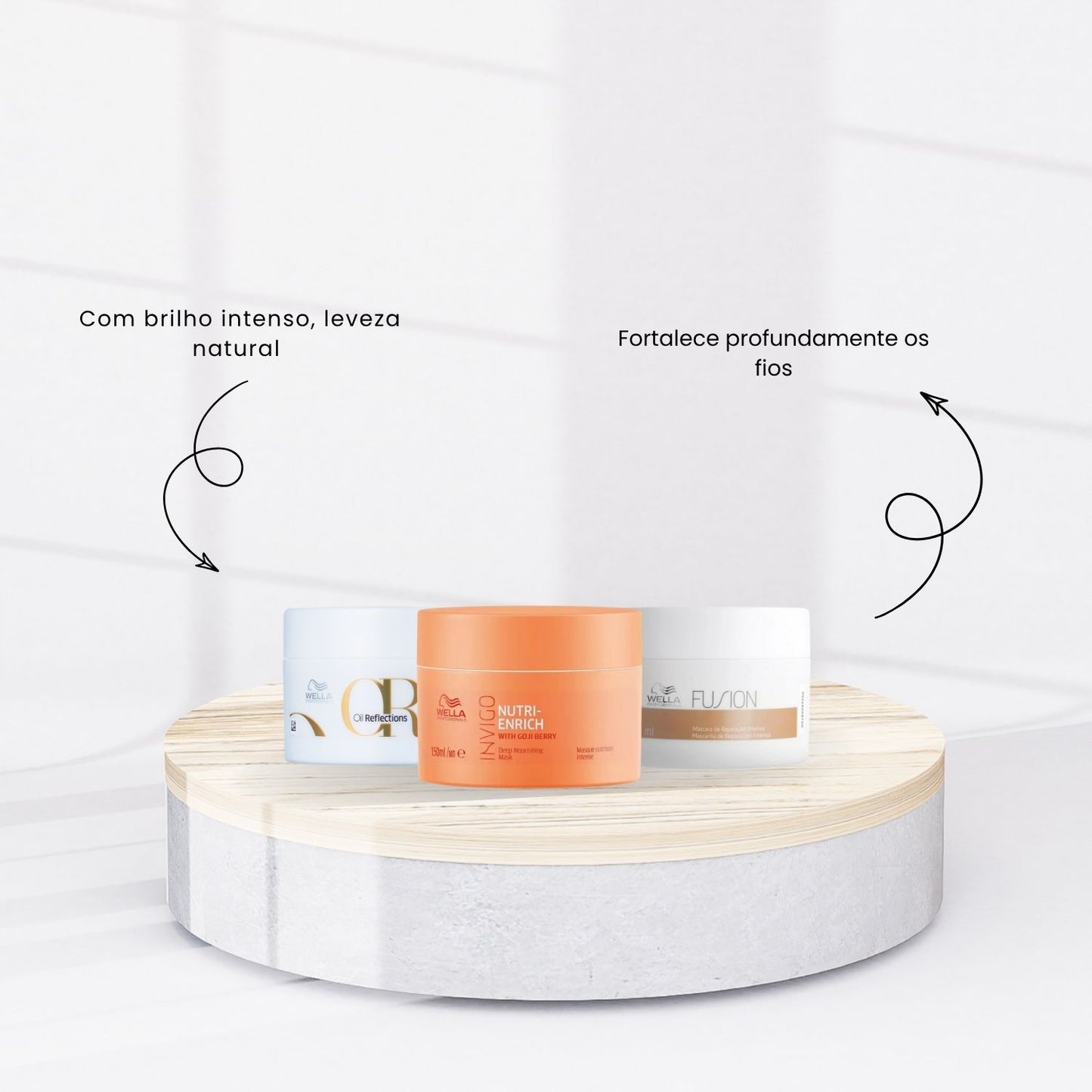 Cronograma Wella Reflection Máscaras 150ml