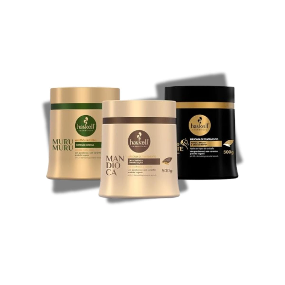 Cronograma Haskell Cabelo Forte Máscaras 500g