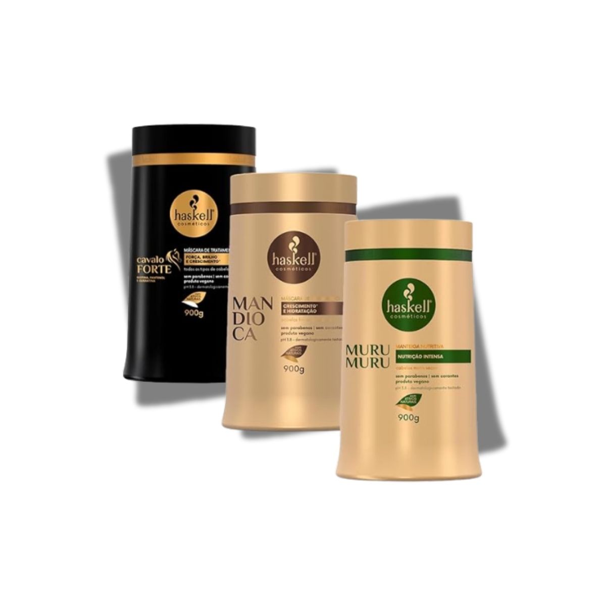 Cronograma Haskell Cabelo Forte Máscaras 900g