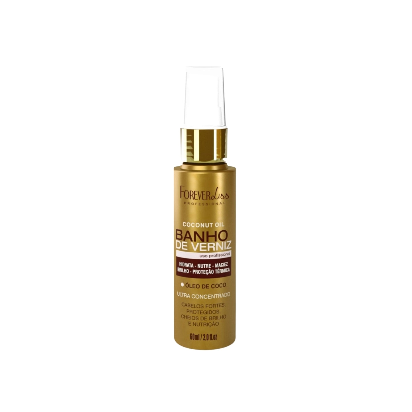 Forever Liss Banho de Verniz Oleo de Coco 60 ml
