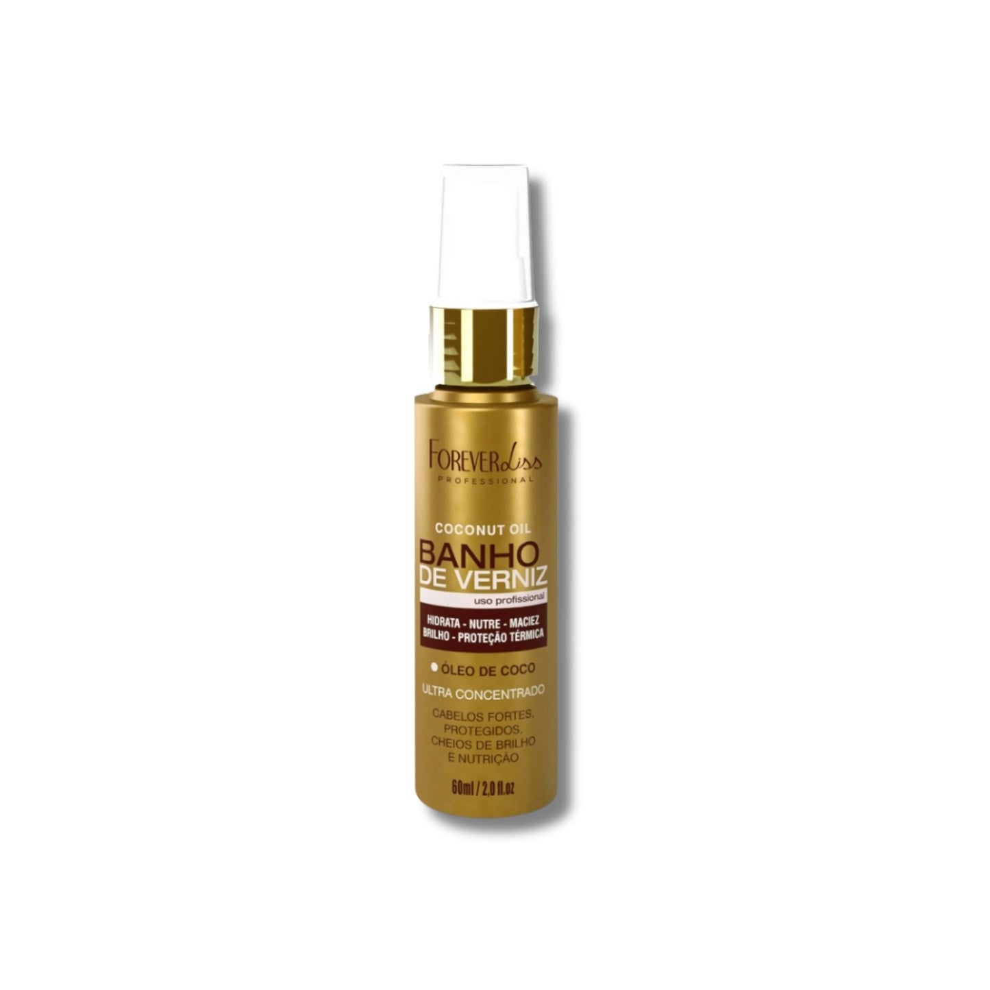 Forever Liss Banho de Verniz Oleo de Coco 60 ml