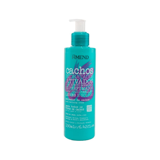 Ativador de Cachos Amend Cachos Todos os Cabelos 190ml