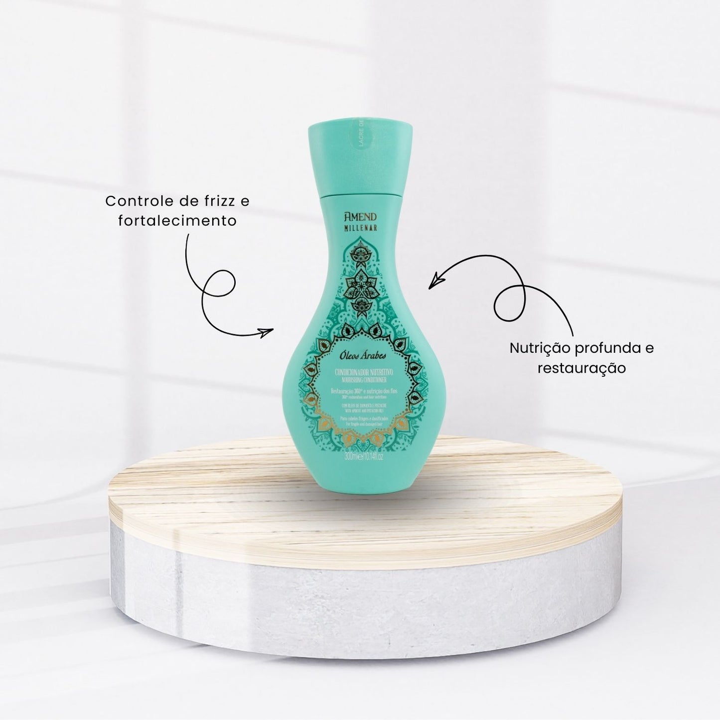 Condicionador Nutritivo Amend Millenar Óleos Árabes 300 ml