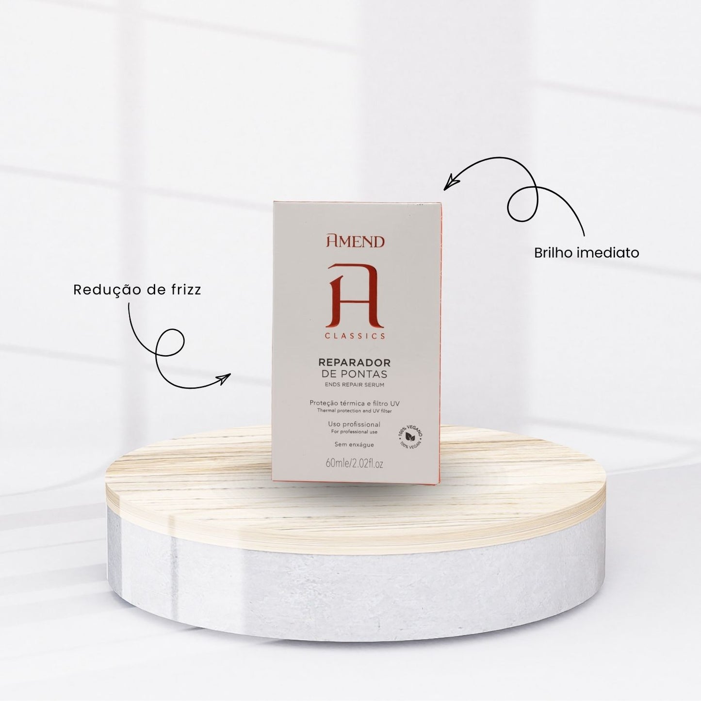 Reparador de Pontas Proteção Térmica Amend Classics 60ml