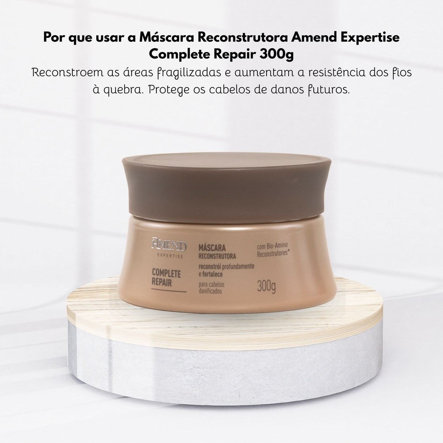 Máscara Reconstrutora Amend Expertise Complete Repair 300 g
