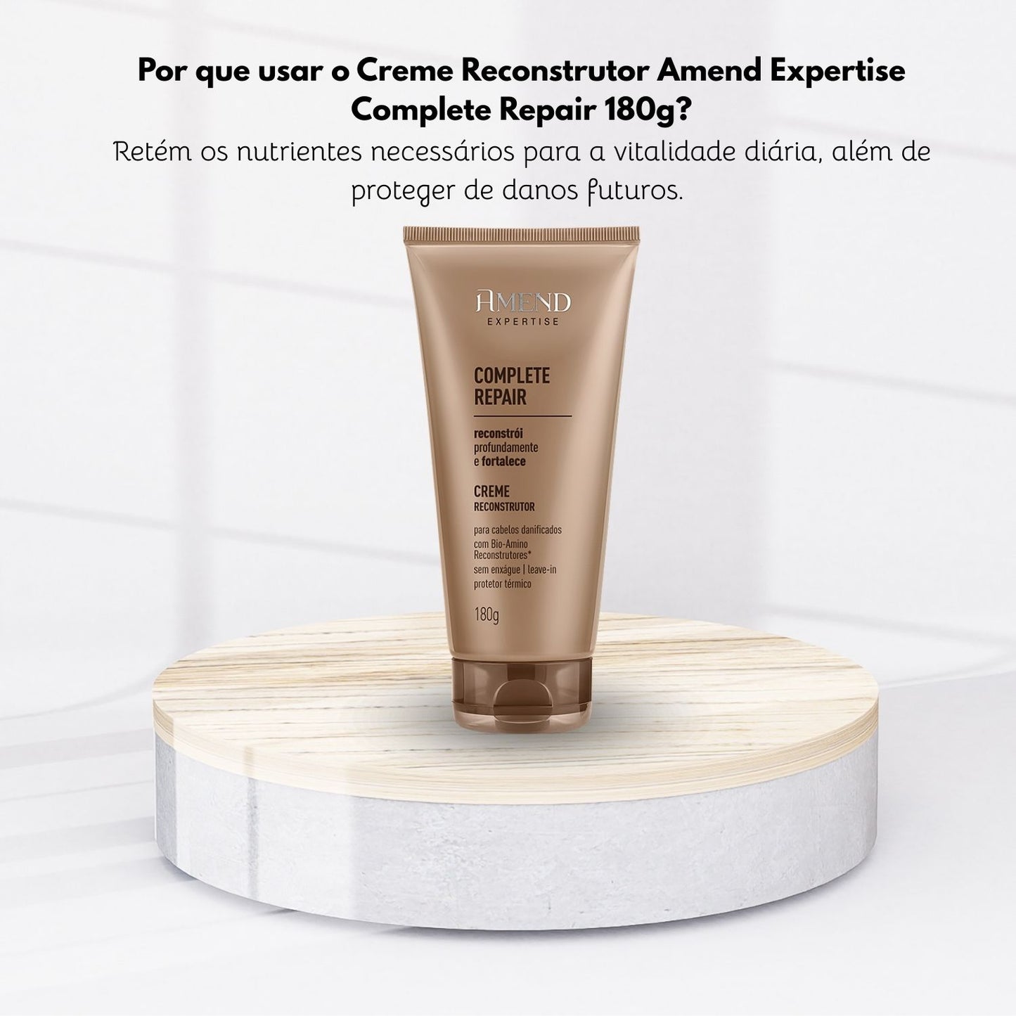 Creme Reconstrutor Amend Expertise Complete Repair 180 g