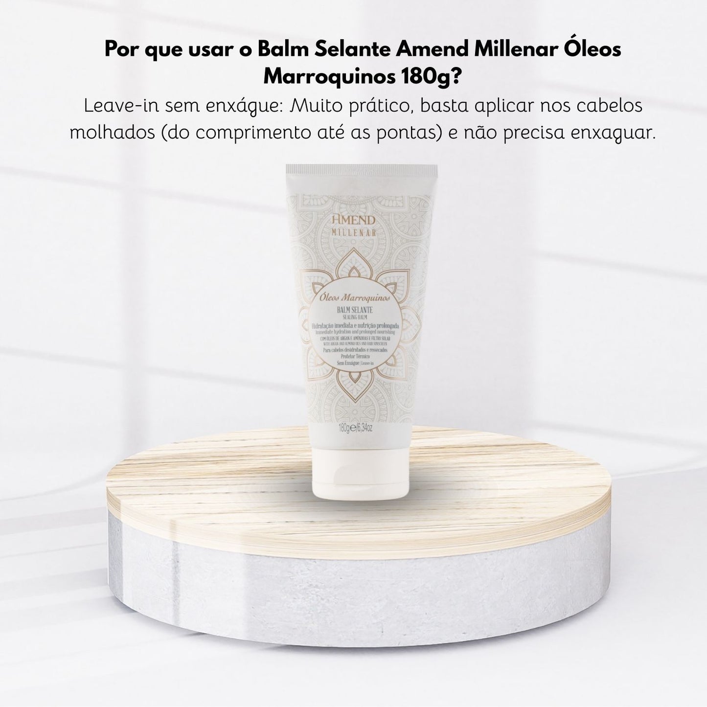 Balm Selante Amend Millenar Óleos Marroquinos 180 g