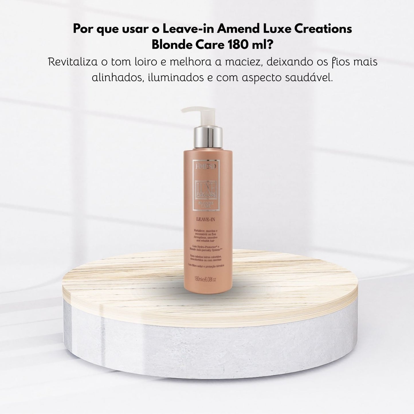 Leave-in Amend Luxe Creations Blonde Care 180 ml