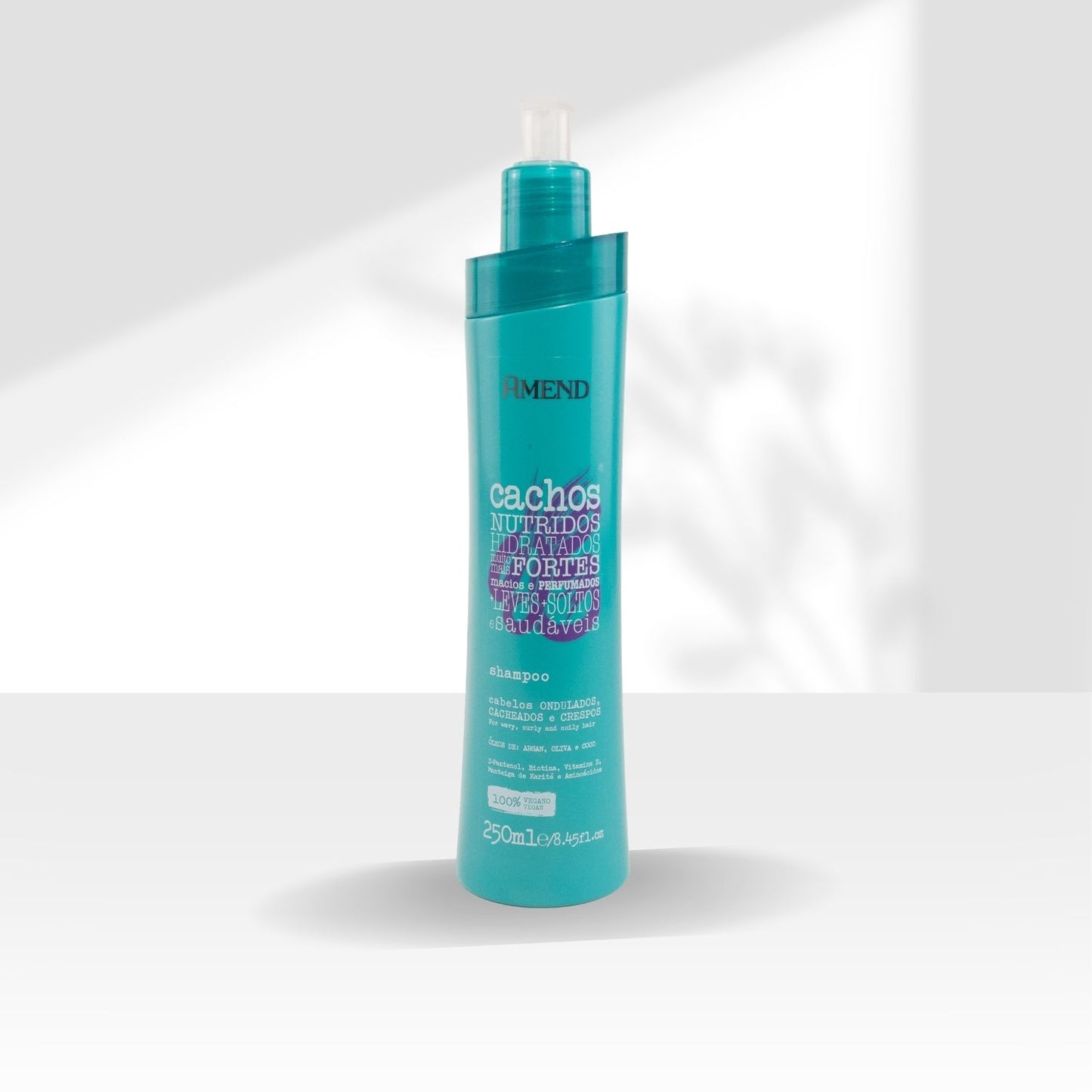 Shampoo Amend Cachos Hidratação Cabelos Cacheados 250 ml