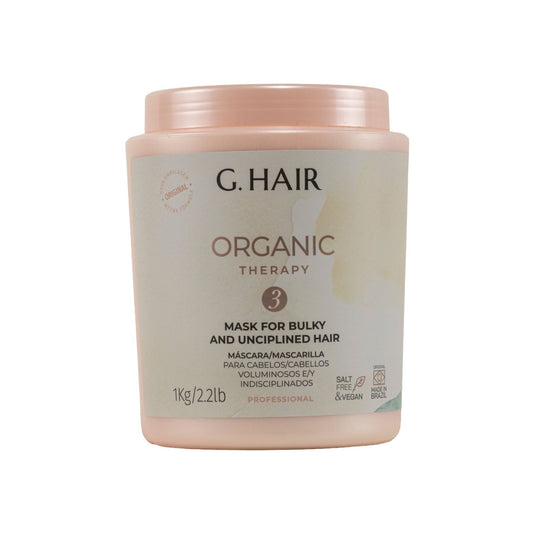 Mascara Capilar Organic Therapy Btx Capilar Cabelos Danificados 1 kg