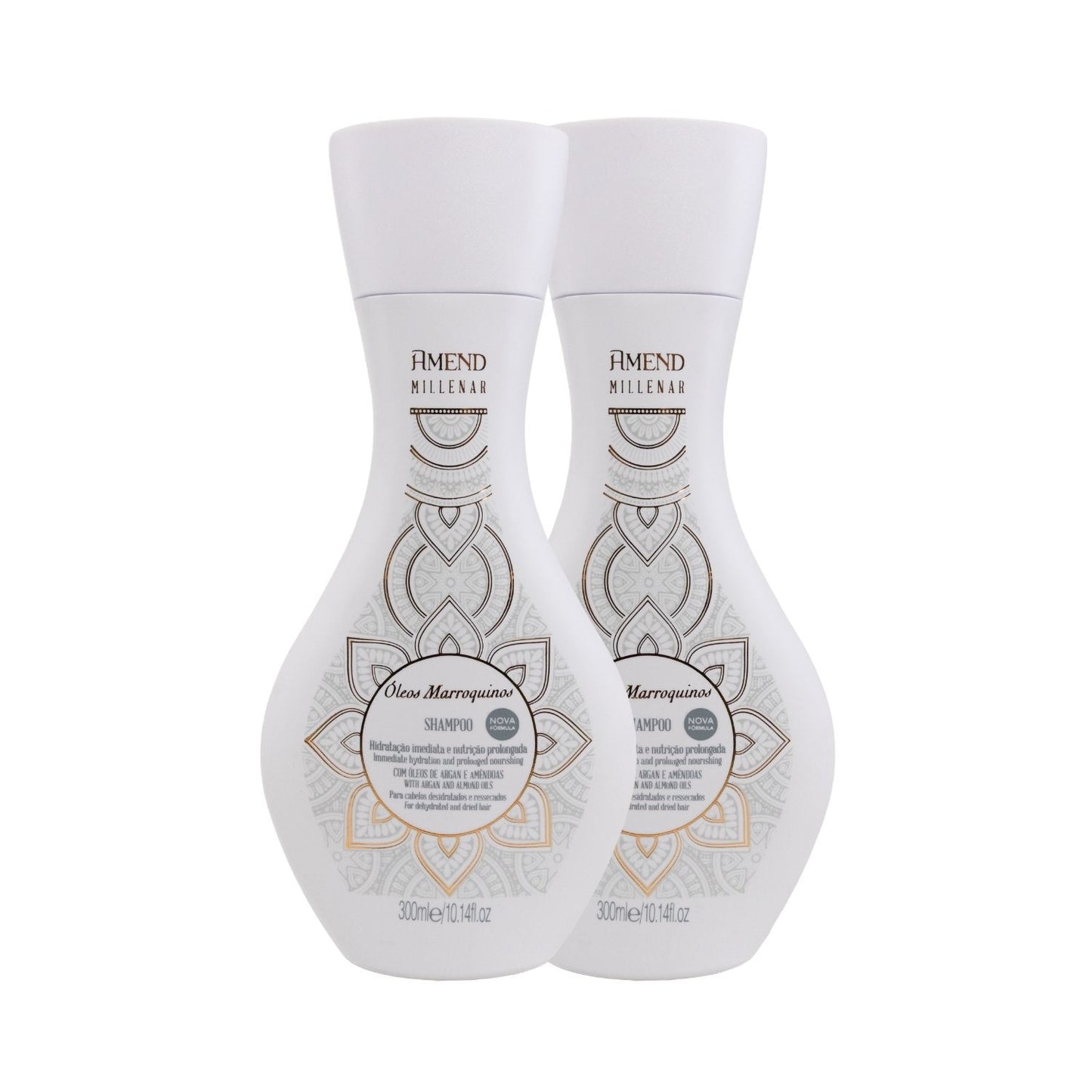 Kit Amend Oleos Marroquinos Hidratação 2 Shampoo 300 ml