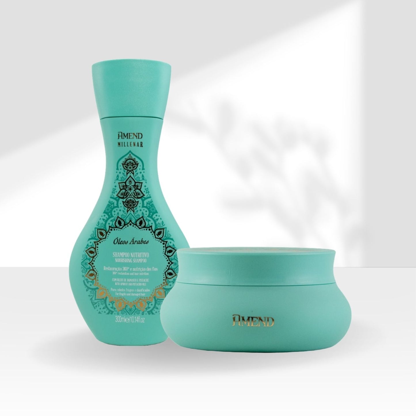 Kit Amend Oleos Arabes Hidratação Shampoo Mascara 300 ml