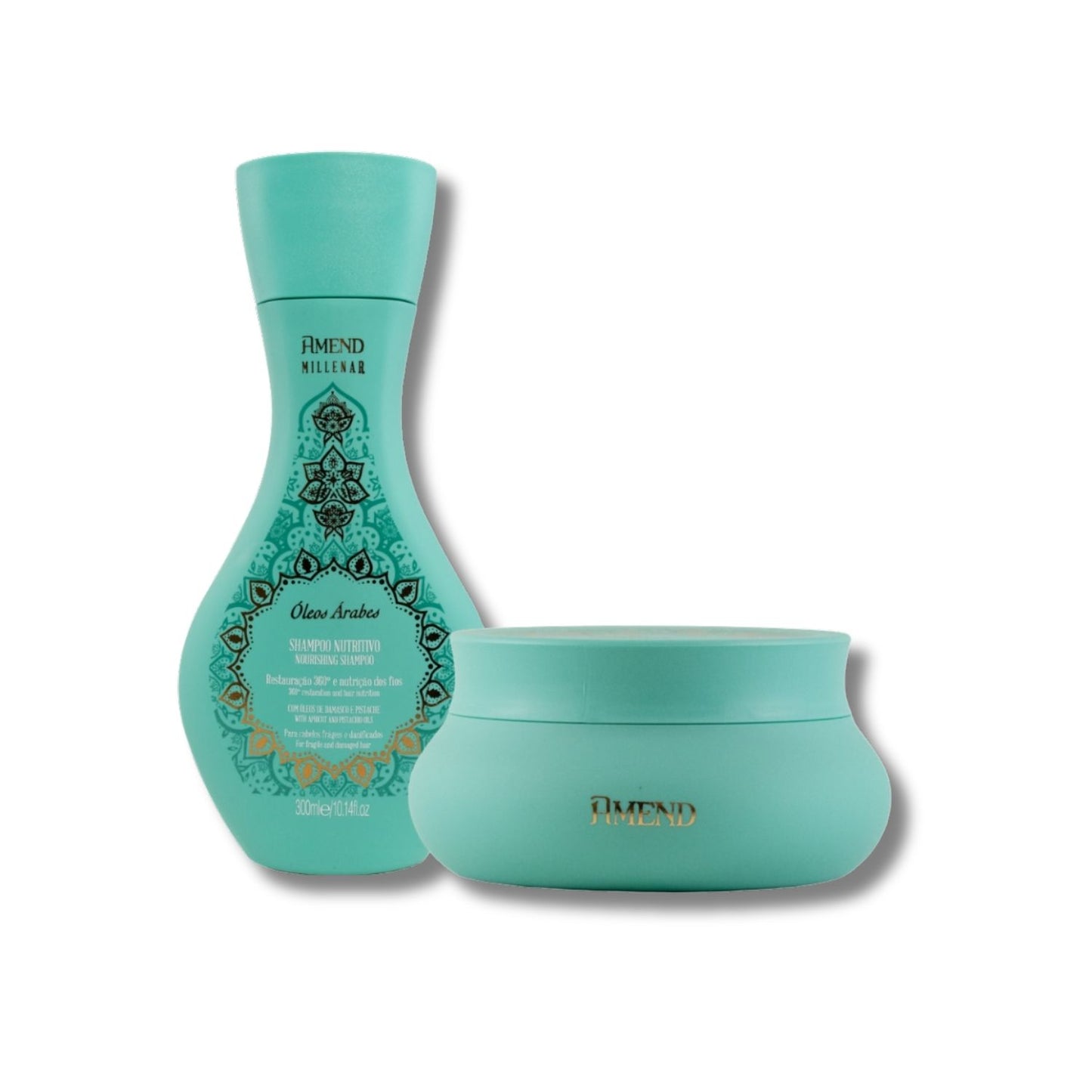 Kit Amend Oleos Arabes Hidratação Shampoo Mascara 300 ml