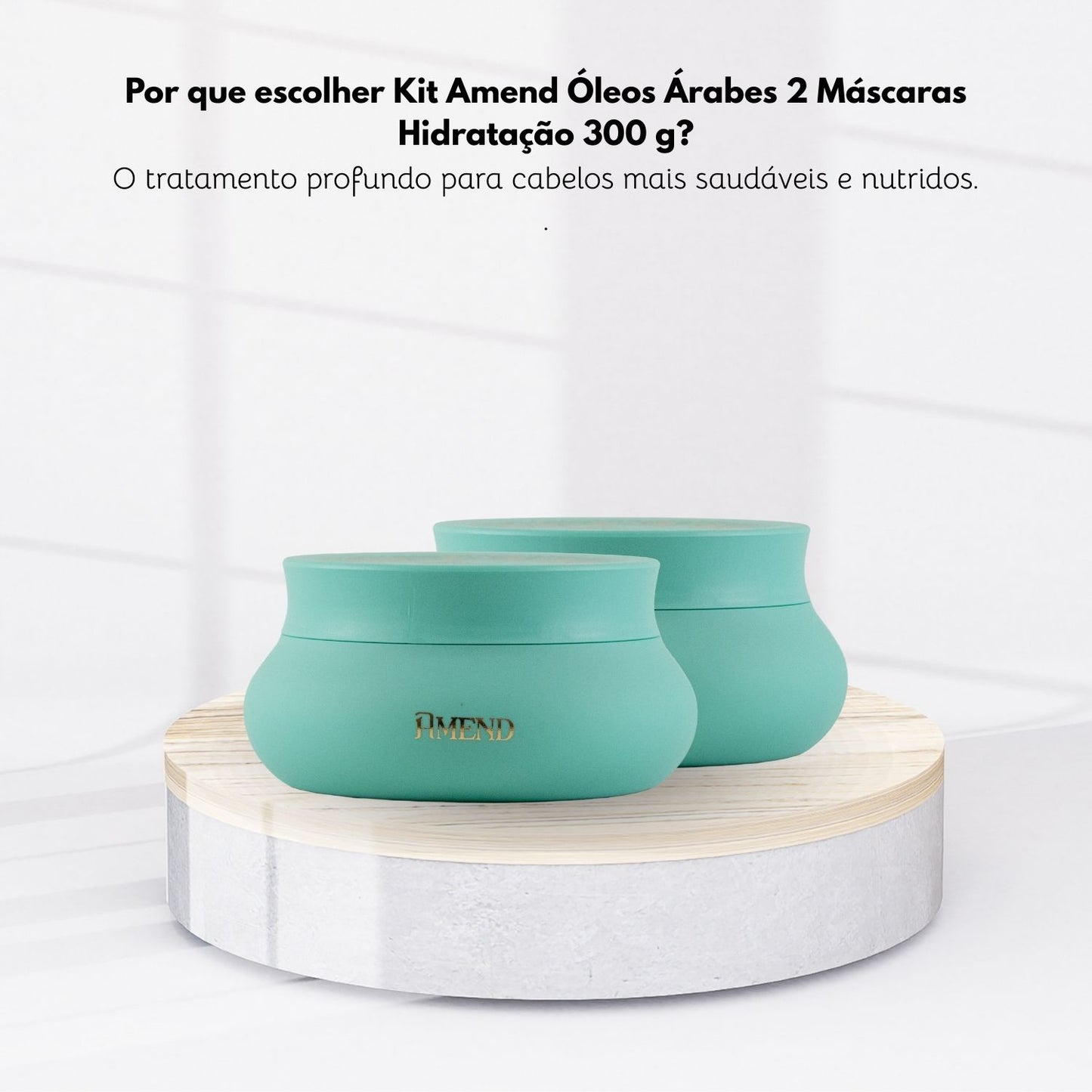 Kit Amend Oleos Arabes Hidratação 2 Mascaras 300 g