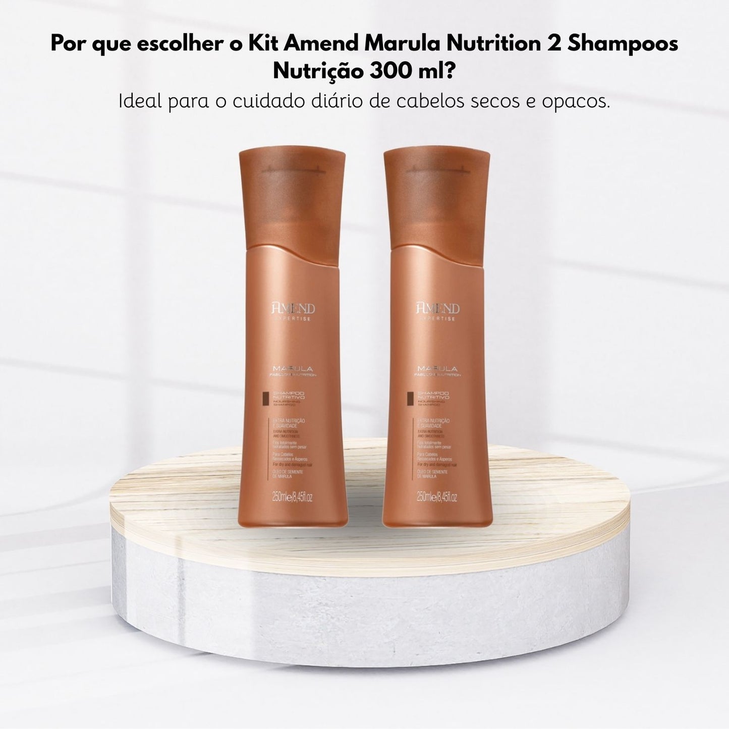 Kit Amend Marula Nutrition 2 Shampoo 250 ml