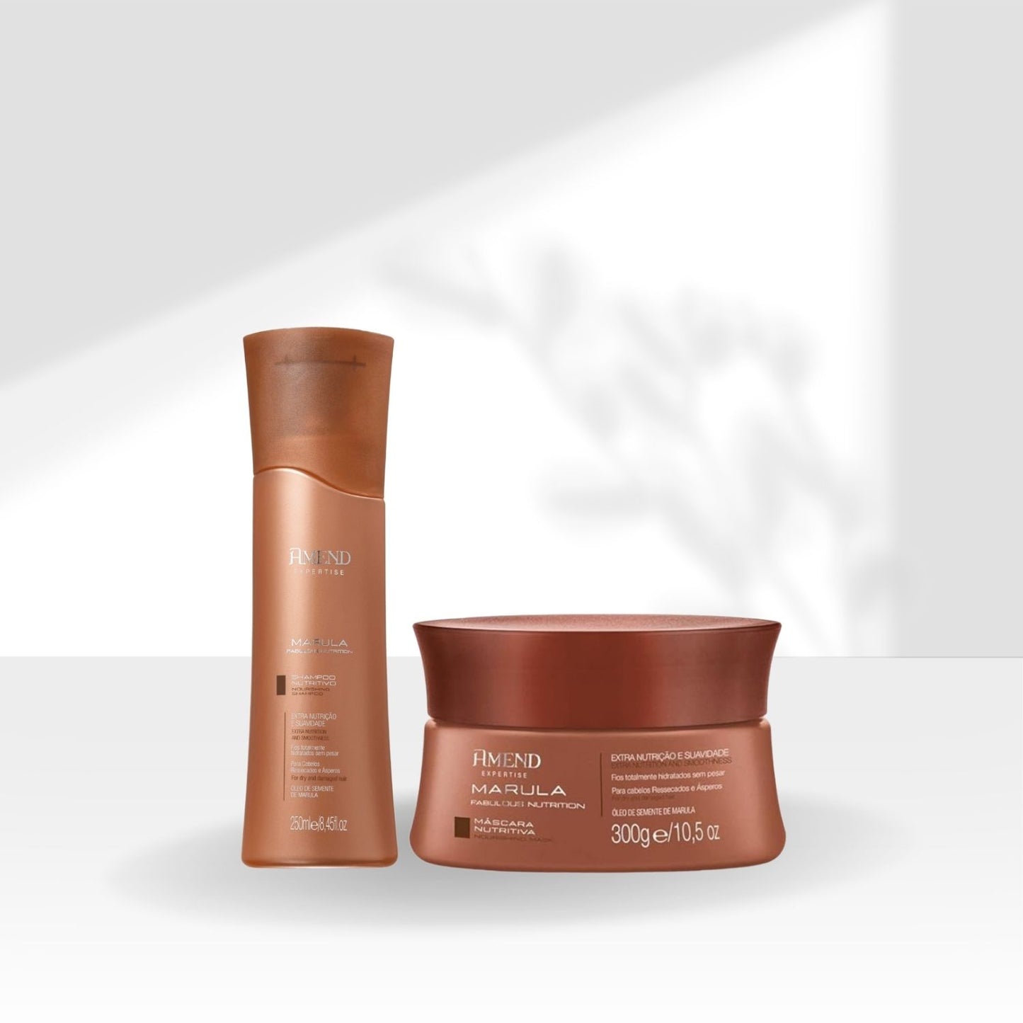 Kit Amend Marula Nutrition Shampoo Mascara Nutrição