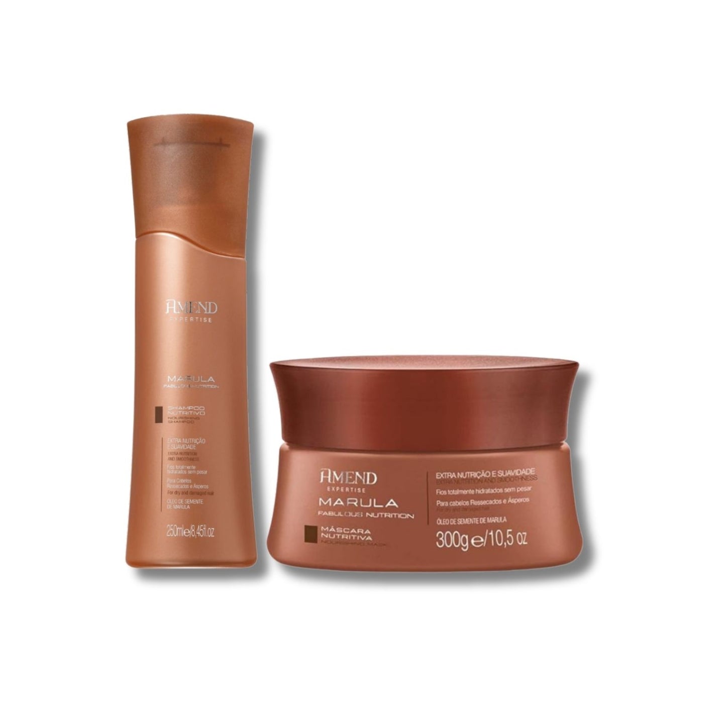 Kit Amend Marula Nutrition Shampoo Mascara Nutrição