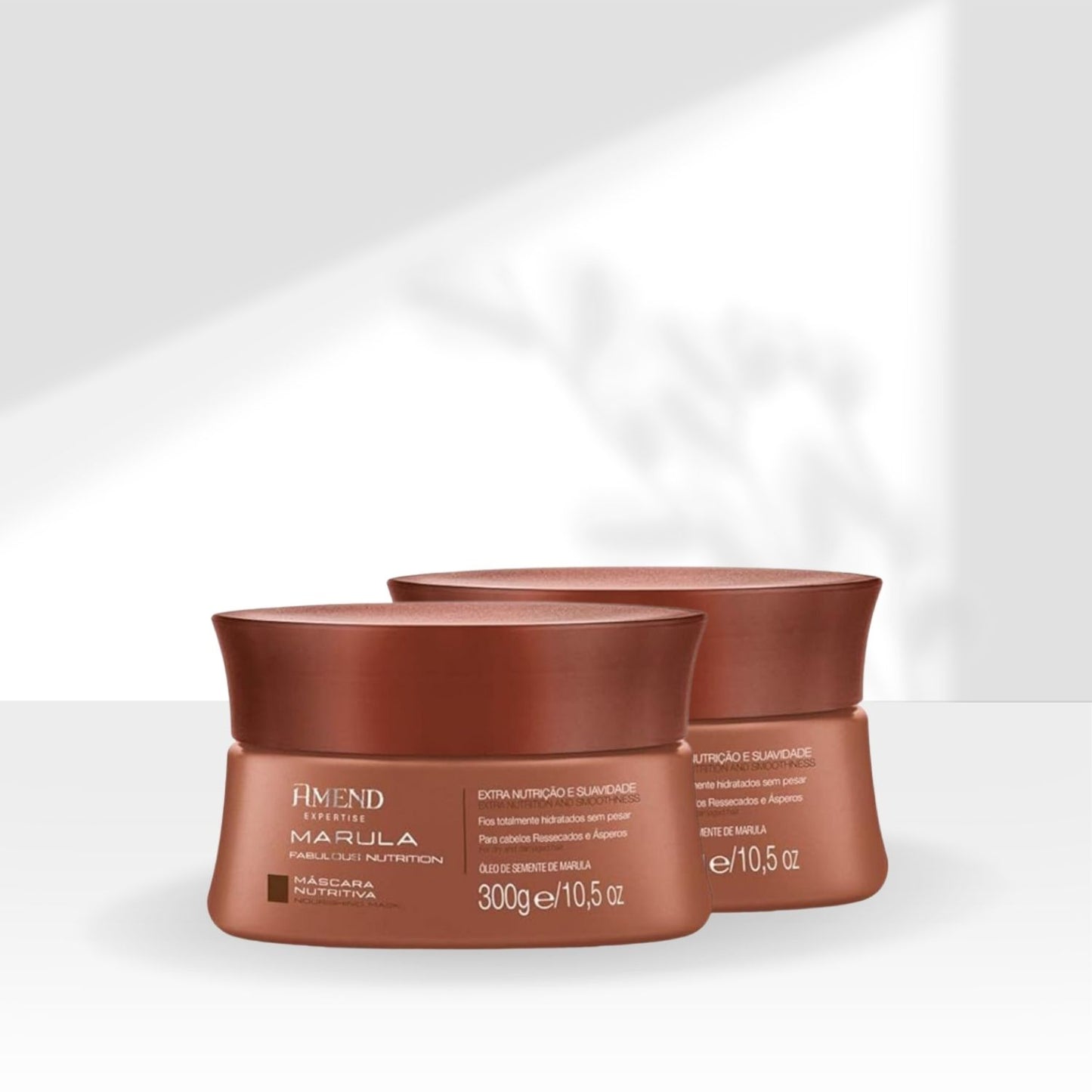 Kit Amend Marula Nutrition 2 Mascaras Nutrição 300 g