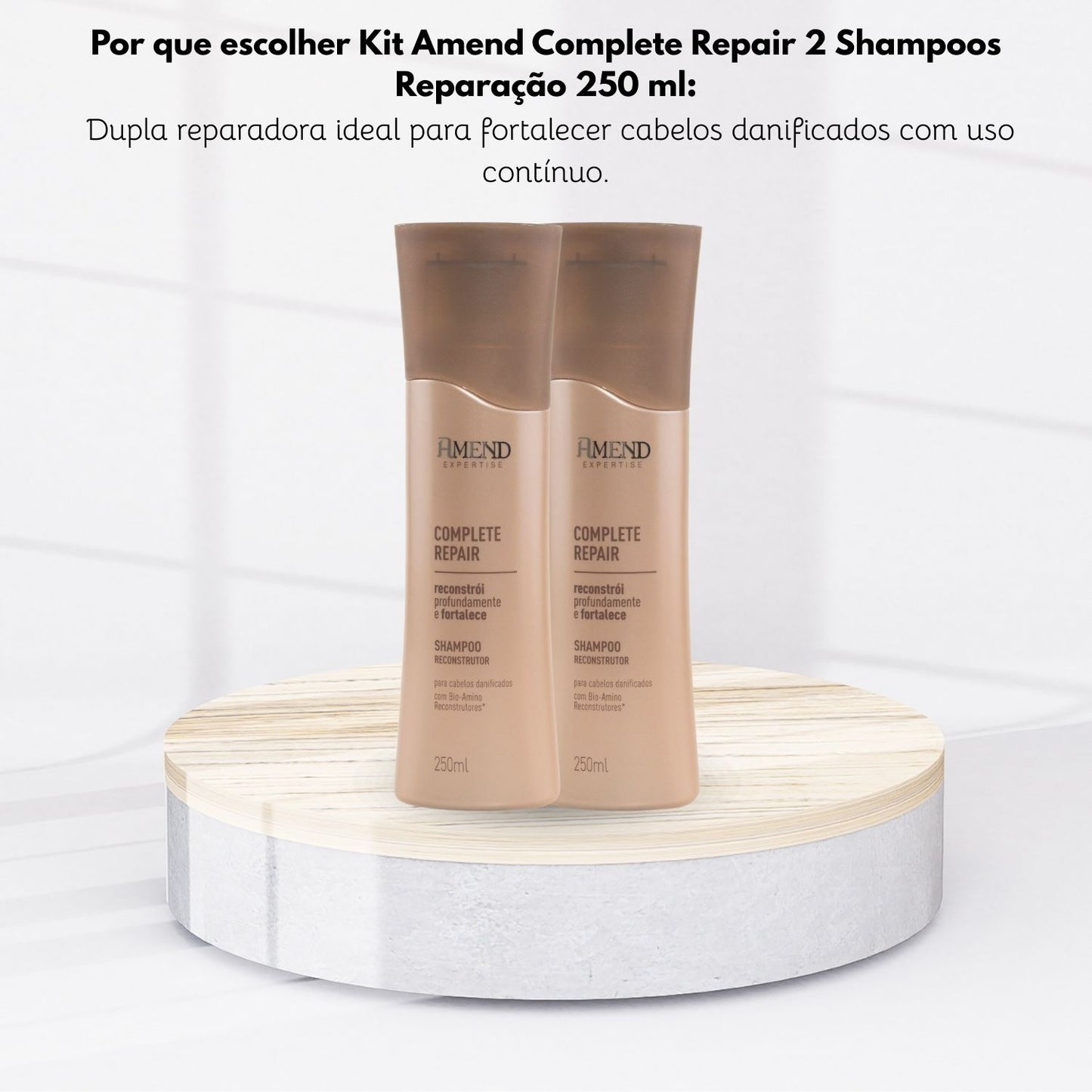 Kit Amend Complete Repair Reparação 2 Shampoo 250 ml