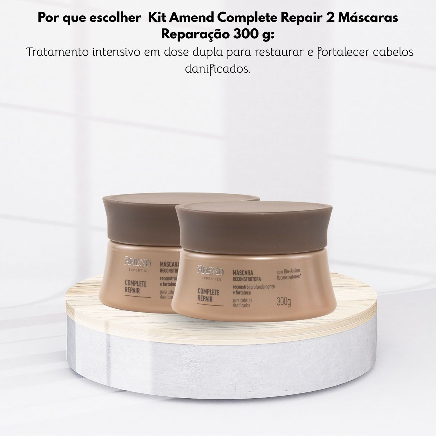 Kit Amend Complete Repair 2 Mascaras 300 g