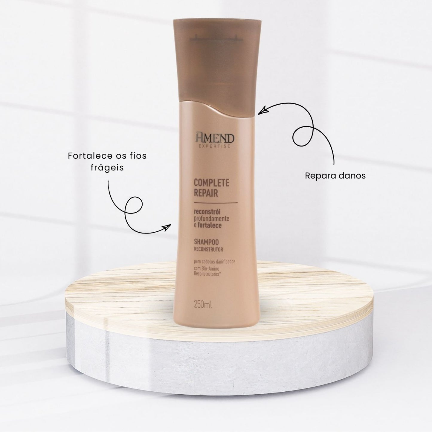 Kit Amend Complete Repair Shampoo Mascara Leave-in