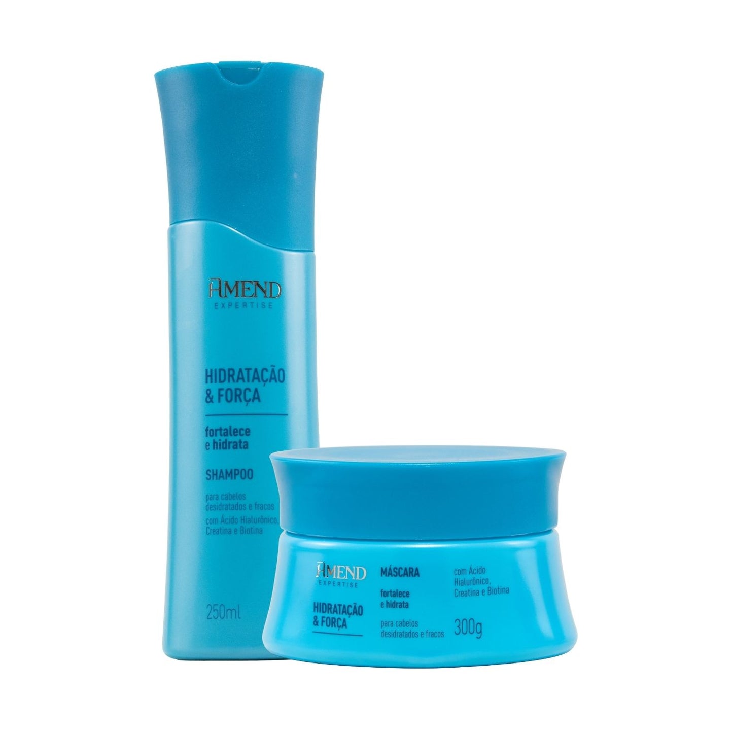 Kit Amend Hidratacao Forca Shampoo Mascara Capilar