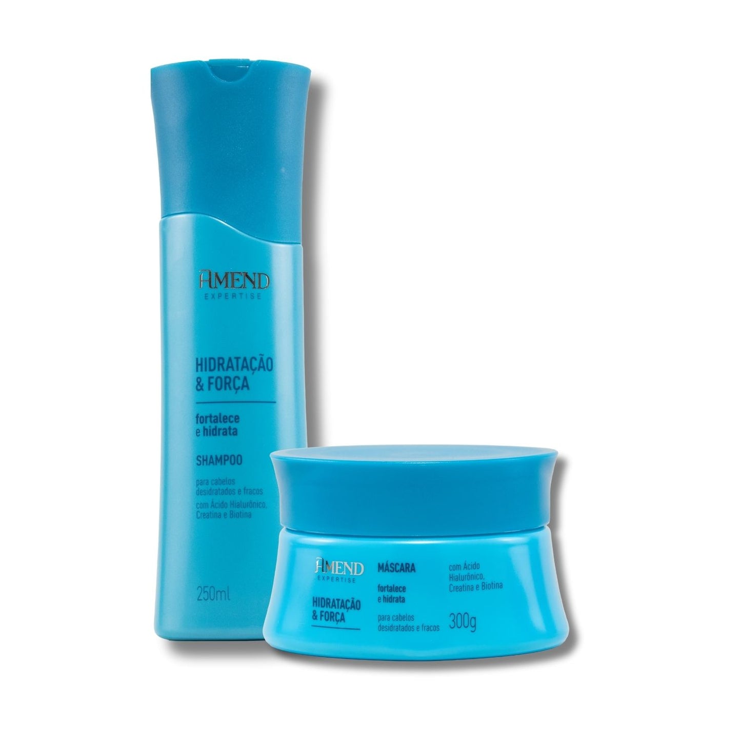 Kit Amend Hidratacao Forca Shampoo Mascara Capilar