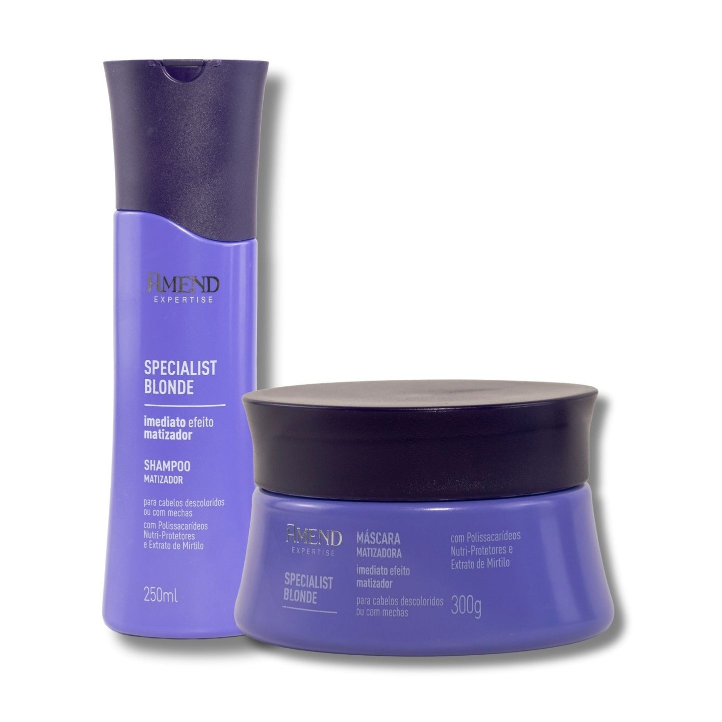 Kit Amend Specialist Blonde Matização Shampoo Mascara
