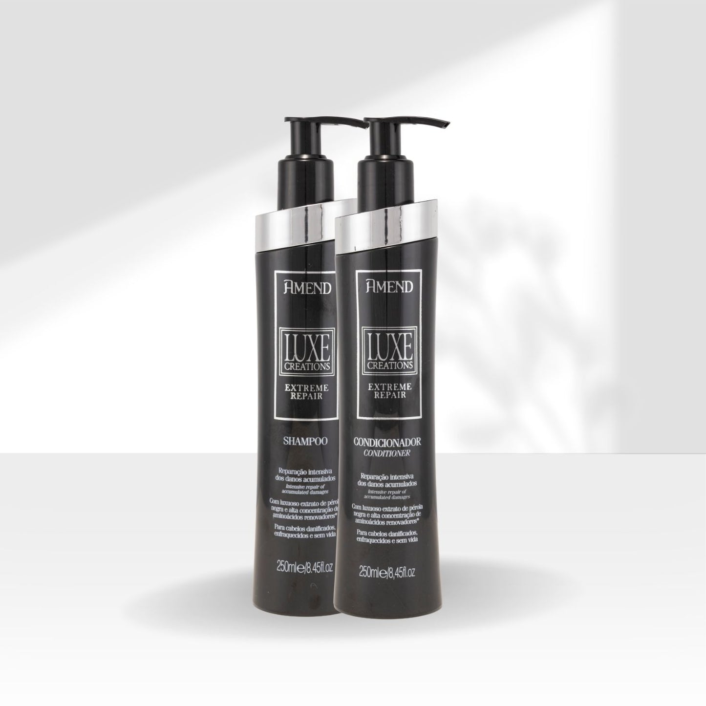 Kit Amend Luxe Creations Hidratação Shampoo Condicionador 250 ml