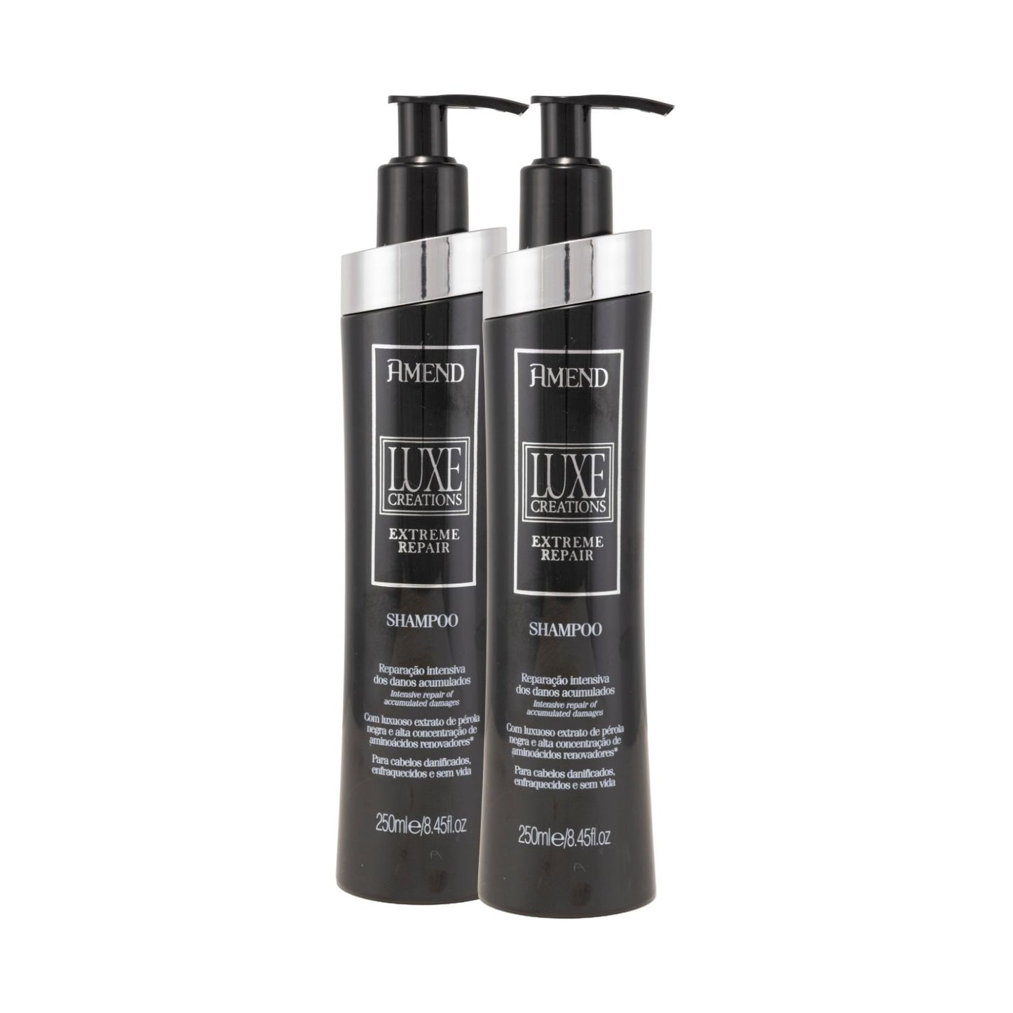 Kit Amend Luxe Creations Hidratação 2 Shampoo 250 ml