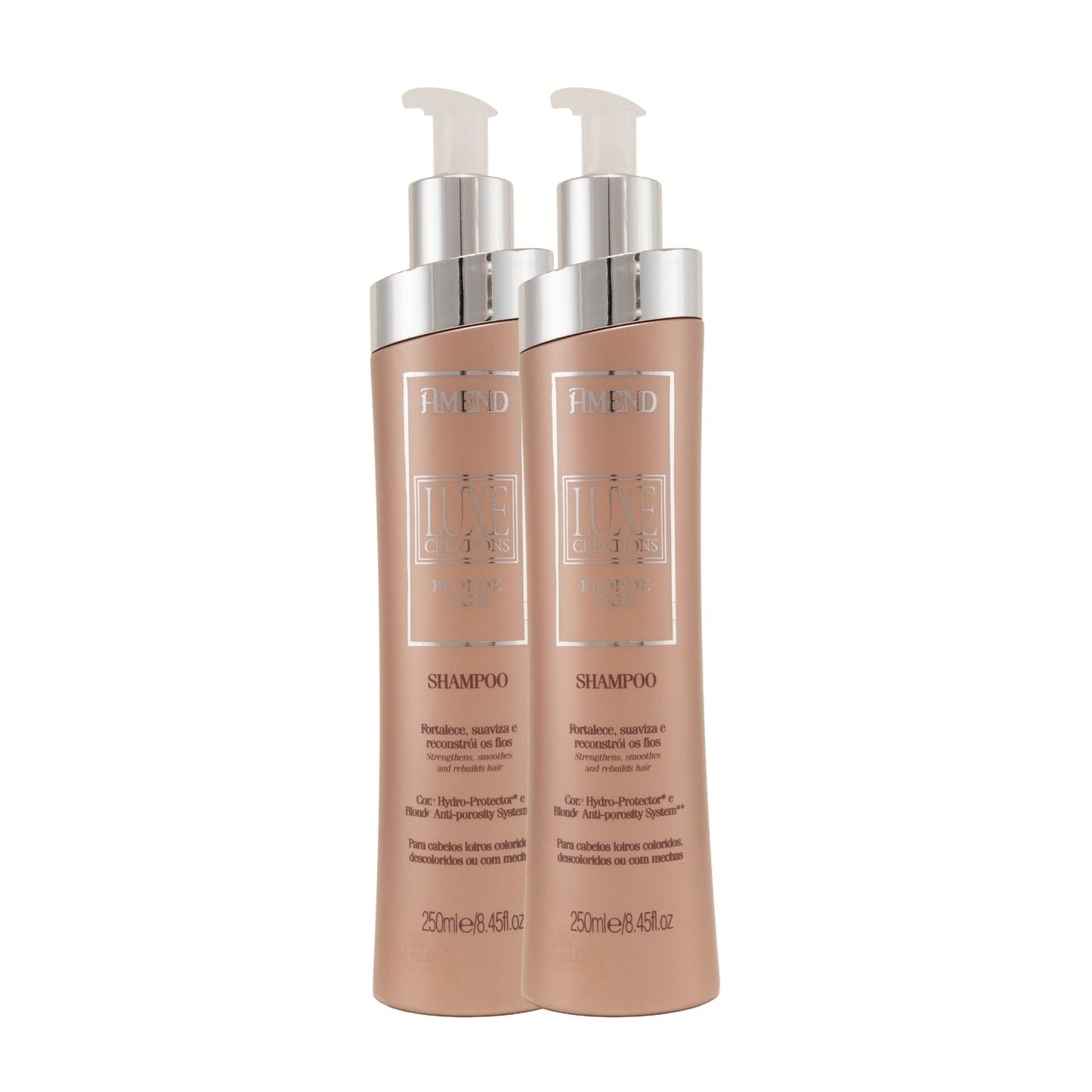 Kit Amend Luxe Creations Blonde Care 2 Shampoo 250 ml