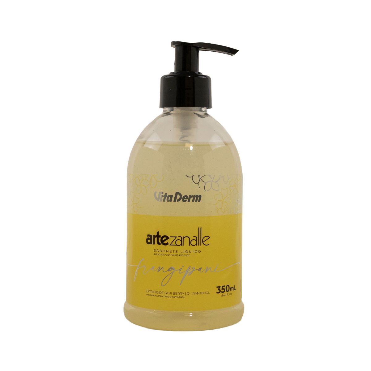 Sabonete Líquido Vita Derm Frangipani Hidratação Suave 350ml
