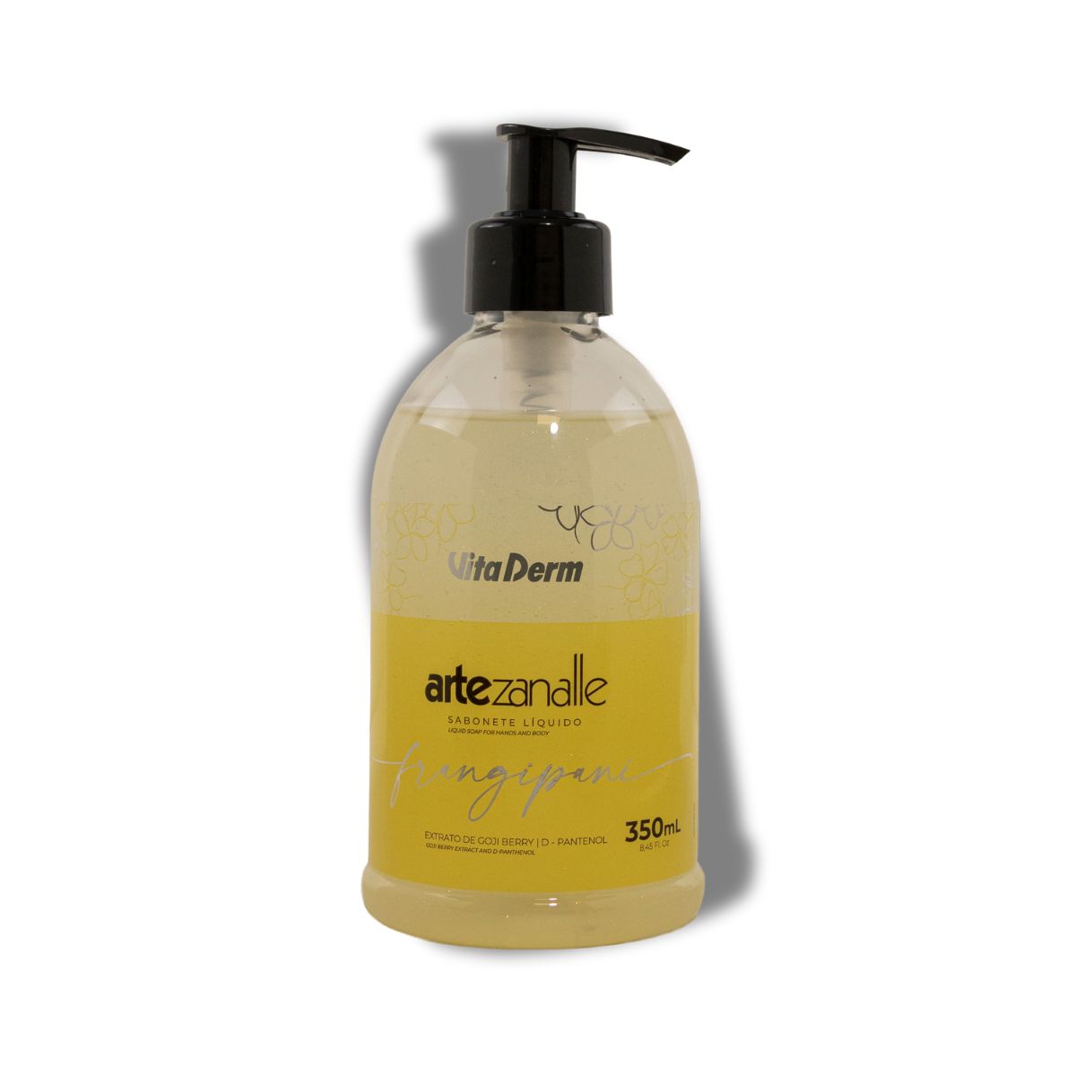 Sabonete Líquido Vita Derm Frangipani Hidratação Suave 350ml