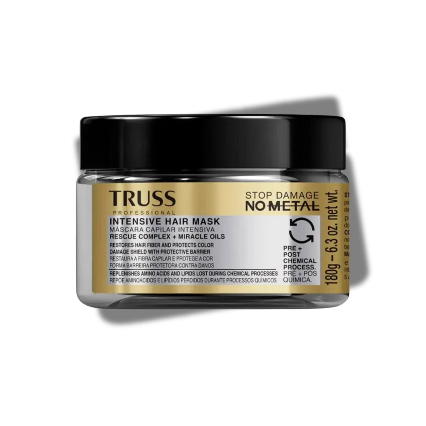 Mascara Truss Intensiv Mask No Metal Reconstrução 180 g