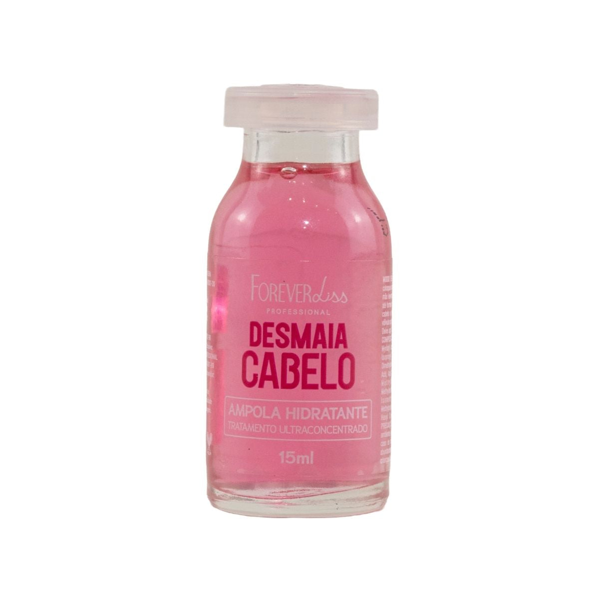 Ampola Forever Liss Desmaia Cabelo Reparação Intensa 15 ml