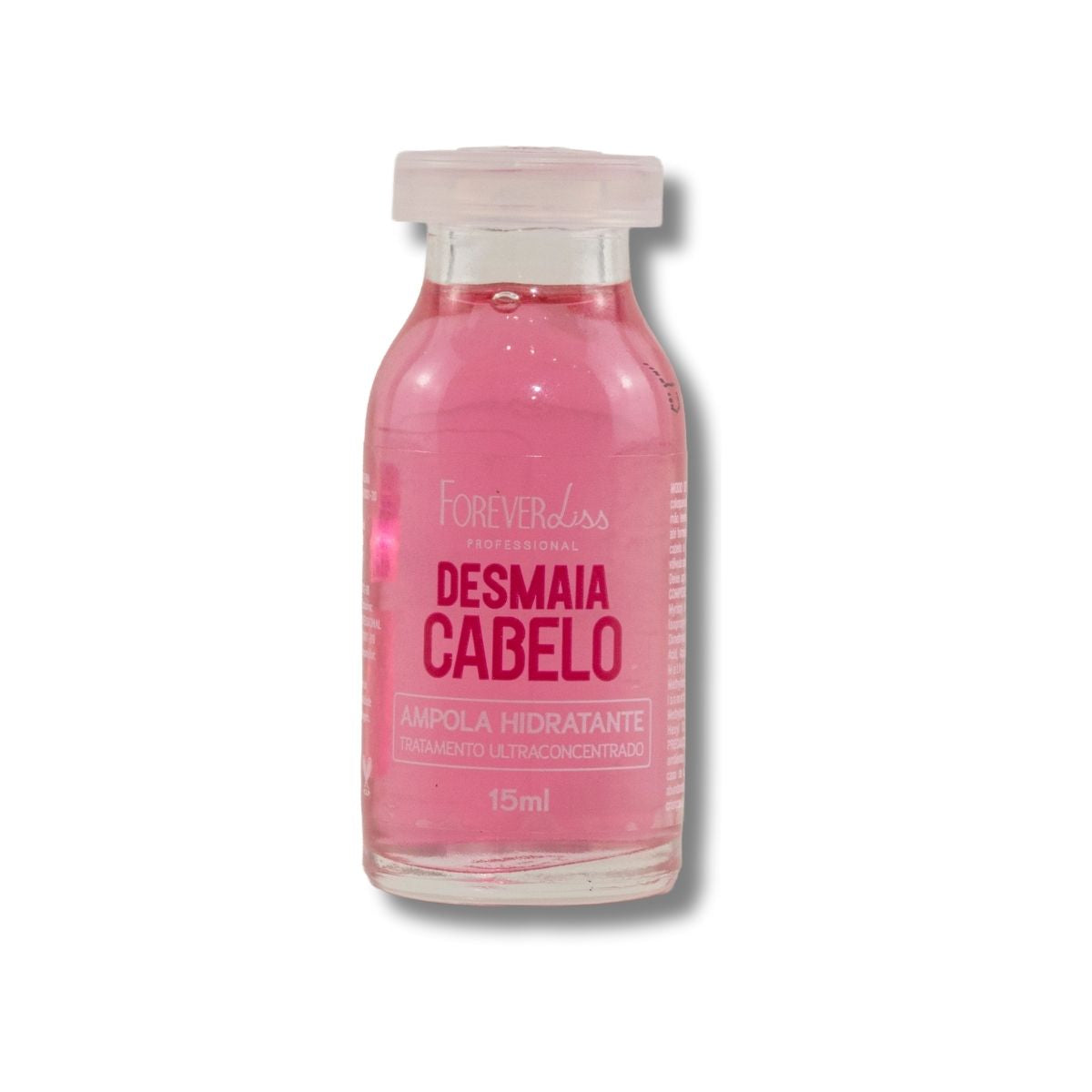 Ampola Forever Liss Desmaia Cabelo Reparação Intensa 15 ml
